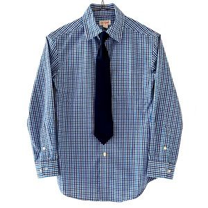 Boys Dress Shirt With Clip On Tie